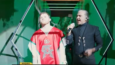 Imagen VIDEO: Alejandro Fernández canta México Lindo y Querido en espectacular entrada del 'Canelo'
