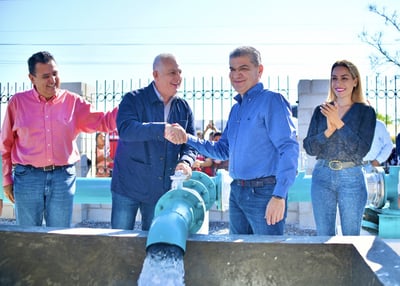 Se incrementa disposición de agua en Torreón con la inauguración del pozo en Loma Real. (EL SIGLO DE TORREÓN)