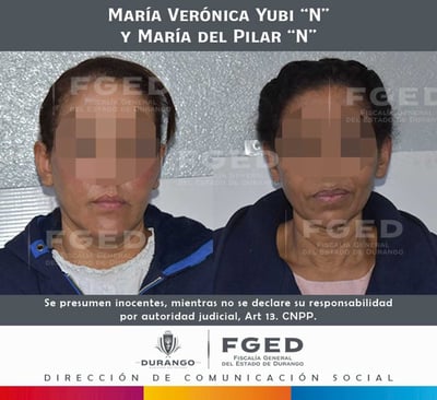Ambas mujeres fueron detenidas en flagrancia en la ciudad de Gómez Palacio.