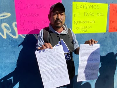 Antonio Molina Corchado amagó con una huelga de hambre el próximo lunes 19 de diciembre.