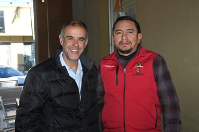 Ricardo Ascensión y doc. Jesús de León Márquez (EL SIGLO DE TORREÓN/FERNANDO COMPEÁN)