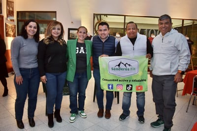Aracely Meraz, Michelle Coronado, Alina Garza, Juan Pablo, Jaime Sánchez e
Ixtla López (EL SIGLO DE TORREÓN/EDDY RUIZ) 