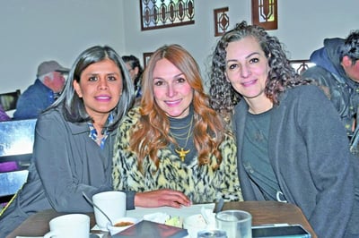 Emilia Issa, Liliana Rodríguez y Cristi Ruiz (EL SIGLO DE TORREÓN/FERNANDO COMPEAN)