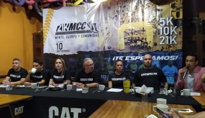 Imagen Presenta Caterpillar Torreón sus carreras atléticas de 21, 10 y 5 K