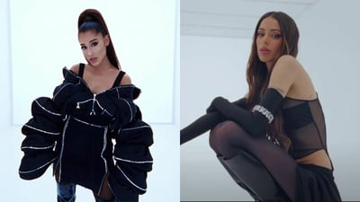 Imagen Acusan a Tini de plagiar a Ariana Grande en su video de Cupido
