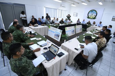El objetivo de la reunión es plantear estrategias de seguridad para los municipios de La Laguna. (FERNANDO COMPEÁN / EL SIGLO DE TORREÓN)