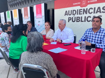 Ayer hubo Audiencias Públicas con el alcalde de Torreón.
