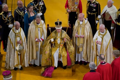 Carlos III ya es formalmente rey del Reino Unido. (AP)