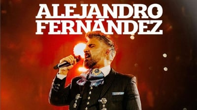 Imagen Así podrás ver en vivo por 'streaming' el concierto de Alejandro Fernández en la Plaza de Toros México