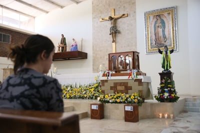 Desde el pasado 8 de junio, las reliquias se encuentran en Torreón y este sábado viajarán a Durango.