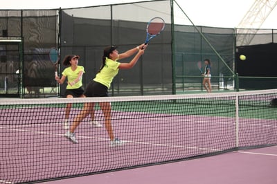 La dupla femenil venció en la semifinal al representativo potosino, por lo que ante Veracruz intentarán ganar el campeonato en dobles. (IED)
