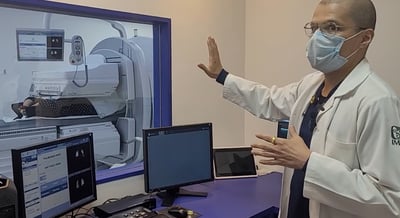 La UMAE No. 71 del IMSS anunció ayer la incorporación de la nueva tecnología de gamma cámara en detección de enfermedades. (CORTESÍA)