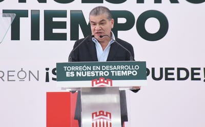El gobernador de Coahuila, Miguel Ángel Riquelme, dijo que dejará ingresos propios por 10 mil millones de pesos. (FERNANDO COMPEÁN)