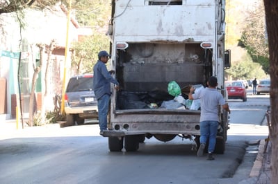 El departamento de recolección de basura labora con normalidad en periodo vacacional. (CORTESÍA)