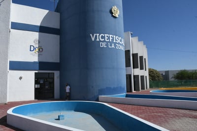 El sujeto fue trasladado a las instalaciones de la Vicefiscalía General del Estado de Durango, Región Laguna.  (ARCHIVO)