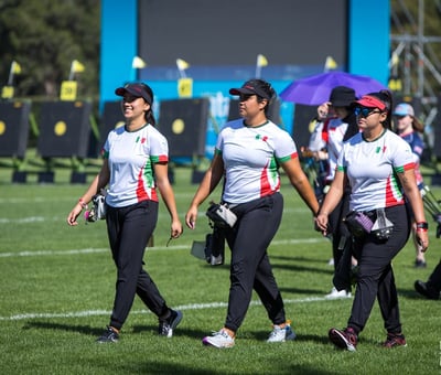 Imagen México clasifica a final femenil por equipos en Copa del Mundo de Tiro con Arco