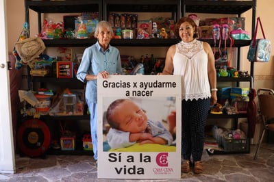 Casa Cuna de La Laguna celebra 40 años de apoyo a las mujeres embarazadas que no pueden o no desean tener a su hijo.