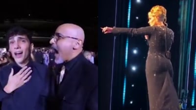 Imagen Adele detiene su concierto para defender a fanático en Las Vegas: 'dejen de molestarlo'