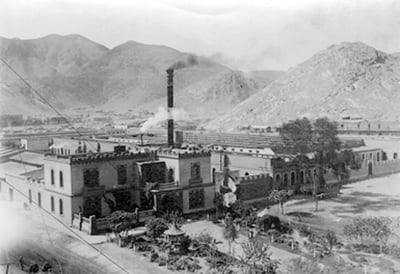 La fábrica de hilados y tejidos La Fe fue una de las empresas que contribuyeron al crecimiento de Torreón. (CORTESÍA: INAH)
