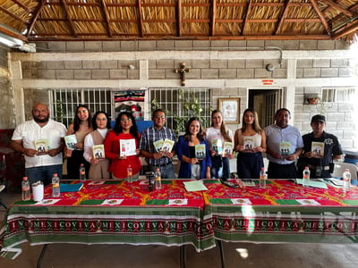 Autoridades, Centro de Día Jesús Torres y voluntarios presentaron los detalles de la campaña. (VAYRON INFANTE / EL SIGLO DE TORREÓN)