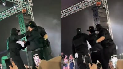 Imagen Preocupa video de Luis R Conríquez en pleno show, ¿fue bajado del escenario? Esto se sabe