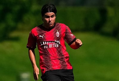 Imagen Luka Romero debuta con el Milan en partido oficial