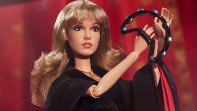 Imagen Barbie rinde tributo a Stevie Nicks con muñeca de colección