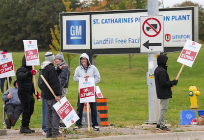 Lana Payne declaró en un comunicado que GM ha aceptado las demandas del sindicato por la huelga. (AP)