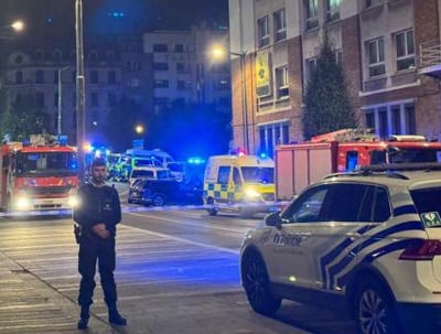 La información del tiroteo fue confirmada por la policía y el portavoz de los bomberos de Bruselas, Walter Derieuw. (X)
