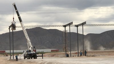Hay parques industriales en Torreón en fase de inicio de preparación de terracerías y urbanización, aunque son más pequeños. (ARCHIVO)
