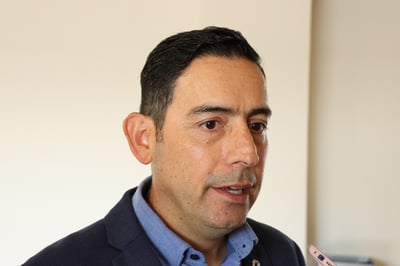 Alfonso Montellano Villarreal, presidente de la Cámara Nacional de la Industria de la Transformación (Canacintra) en Gómez Palacio.