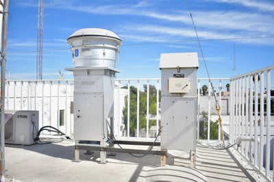 En plan piloto ya opera la estación de monitoreo ambiental para medir la calidad del aire en Torreón en tiempo real.