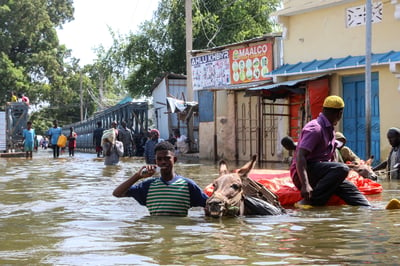 Inundaciones en Somalia. (EFE)
