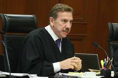 Javier Laynez, ministro de la Suprema Corte de Justicia. (ARCHIVO)