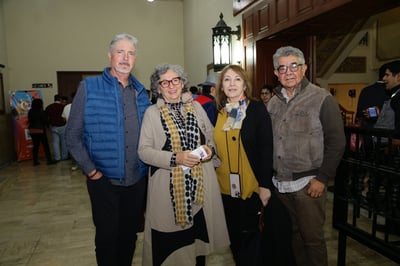 Alberto, Cuca, María Esther y Gregorio (EL SIGLO DE TORREÓN/ENRIQUE CASTRUITA)