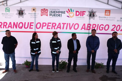 Ayer se puso en marcha de manera oficial el operativo Abrigo bajo la coordinación del DIF Torreón por la temporada invernal. (EL SIGLO DE TORREÓN)
