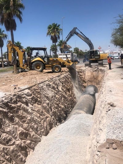 Por introducción de tubería de drenaje cerrarán circulación en bulevar la Libertad y Torreón Matamoros. (EL SIGLO DE TORREÓN)