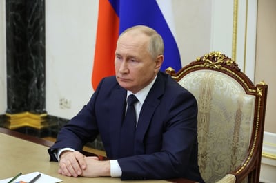 Según Putin, Occidente 'no necesita en principio un país tan grande y multinacional como Rusia'. (ARCHIVO)