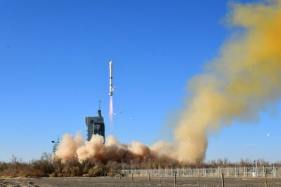 El cohete Smart Dragon 3 debutó en diciembre de 2022. (ARCHIVO)