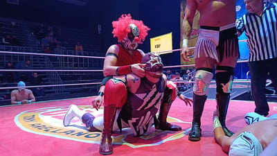 Hunter Clown y King Star ya tienen una muy candente rivalidad, que esta noche escribirá un nuevo capítulo en la céntrica arena. (Especial)
