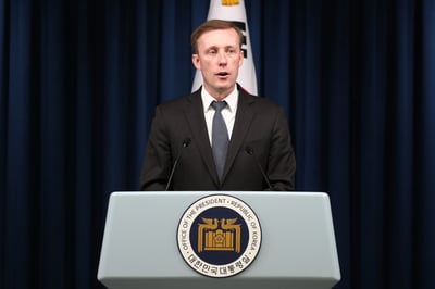 El asesor de Seguridad Nacional de la Casa Blanca, Jake Sullivan, hizo esa oferta de asistencia a su homólogo polaco, Jacek Siewiera. (EFE)
