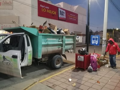 En el municipio de Lerdo, la basura se incrementó en esta temporada en un 15 por ciento aproximadamente.(CORTESÍA)