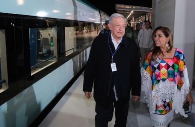 El líder colombiano se alegró por el regreso de los trenes.