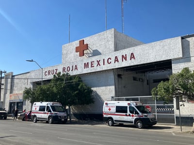 Visitantes en el Centro dieron aviso a la Cruz Roja para su atención.