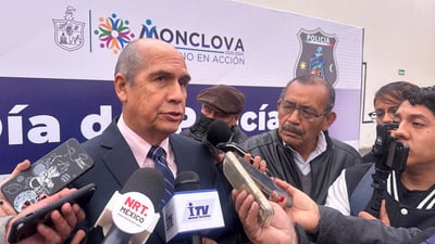 El alcalde Mario Dávila explicó que el ayuntamiento aportará módulos de Seguridad Pública, Protección Civil y de Salud para atender a los exiliados. (EL SIGLO DE TORREÓN)