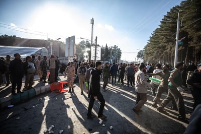 El vicegobernador de Kerman calificó hoy de 'actos de terrorismo' las explosiones. (MEHR NEWS AGENCY)