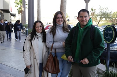 Ingrid Molina, Laura Urrutia y Alfonso Ramírez (EL SIGLO DE TORREÓN/ENRIQUE CASTRUITA)
