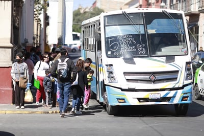 El año pasado sí hubo un aumento en las tarifas del transporte, al pasar de 11 a 12 pesos.