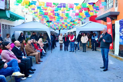 Reactivan el Mercado de las Mujeres Campesinas del Cañón de Jimulco, estará cada domingo instalado en el Paseo Colón. (CORTESÍA)