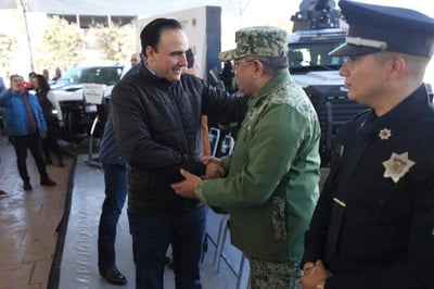 El gobernador Manolo Jiménez Salinas, reiteró que la seguridad es la máxima prioridad del gobierno que encabeza. (CORTESÍA)